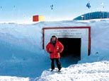 me in front of Amundsen-Scott base